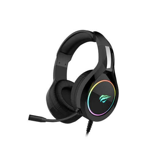 HAVIT H2232D GAMING HEADPHONE JACK-3.5MM COOL SAHPE RGB LIGHT