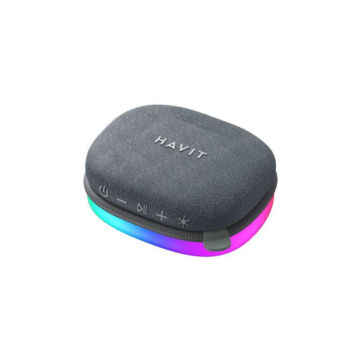 HAVIT Wireless Speaker SK830BT Mini RGB Light Bluetooth Speaker Battery: 3.7V/1500mAh