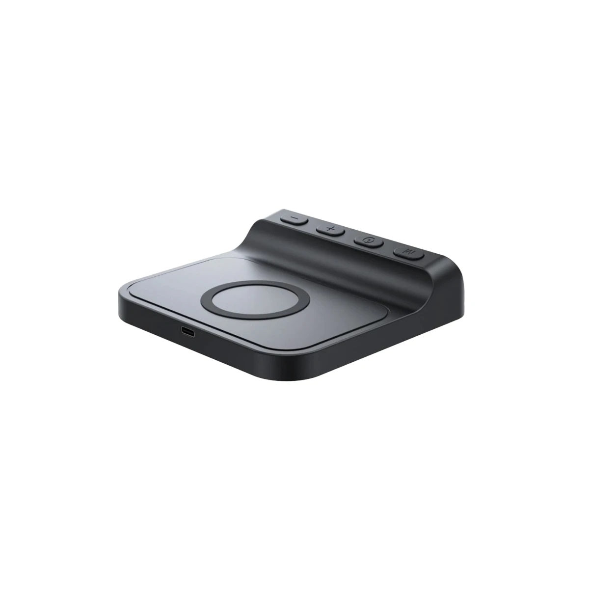 HAVIT W3031-BK 3-in-1 Wireless 15W Qi Charger with Alarm Clock (Black)
