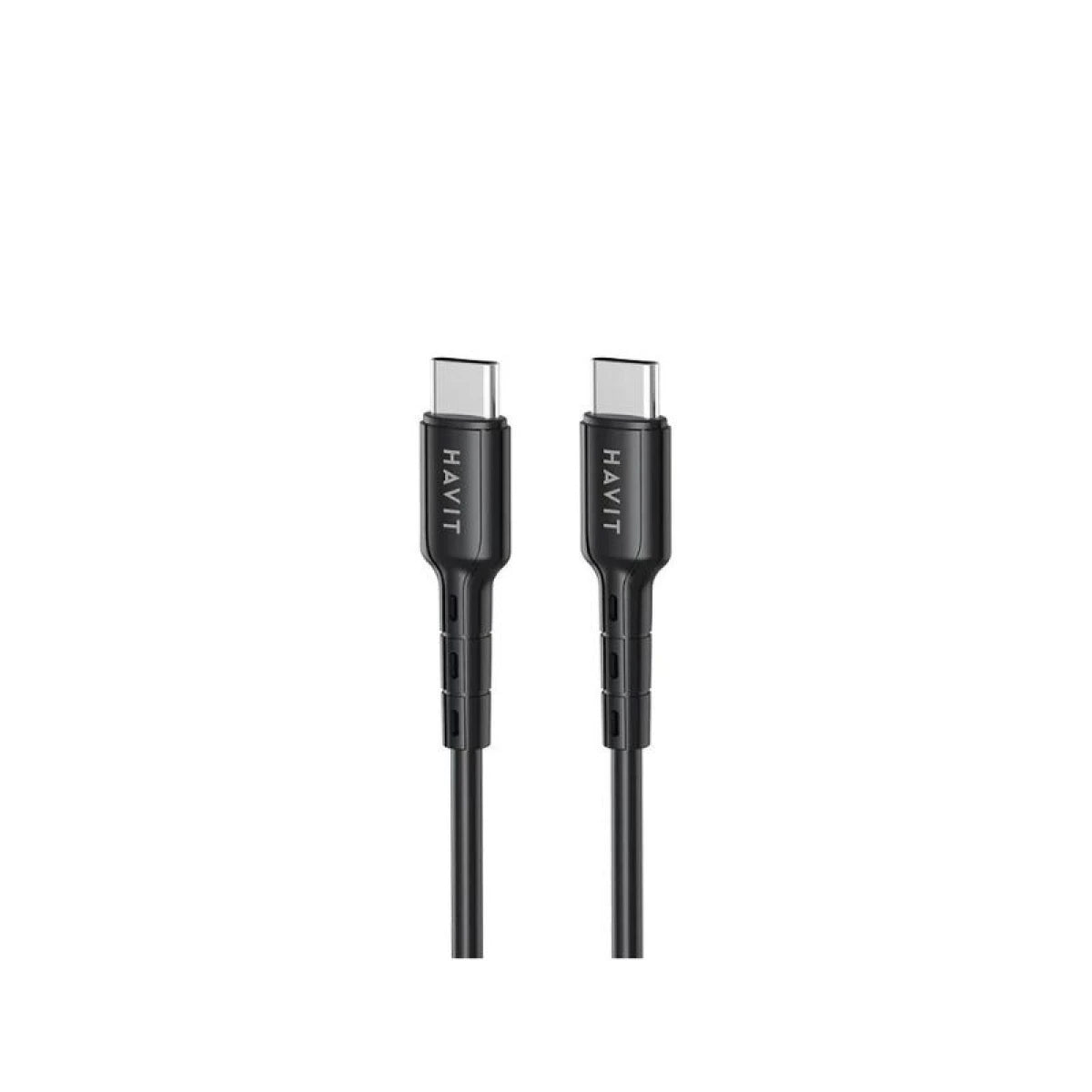 HAVIT CB6235 Type-C to Type-C Cable Fast charging & Durable HAVIT CB6235 Type-C to Type-C Cable Fast charging & Durable