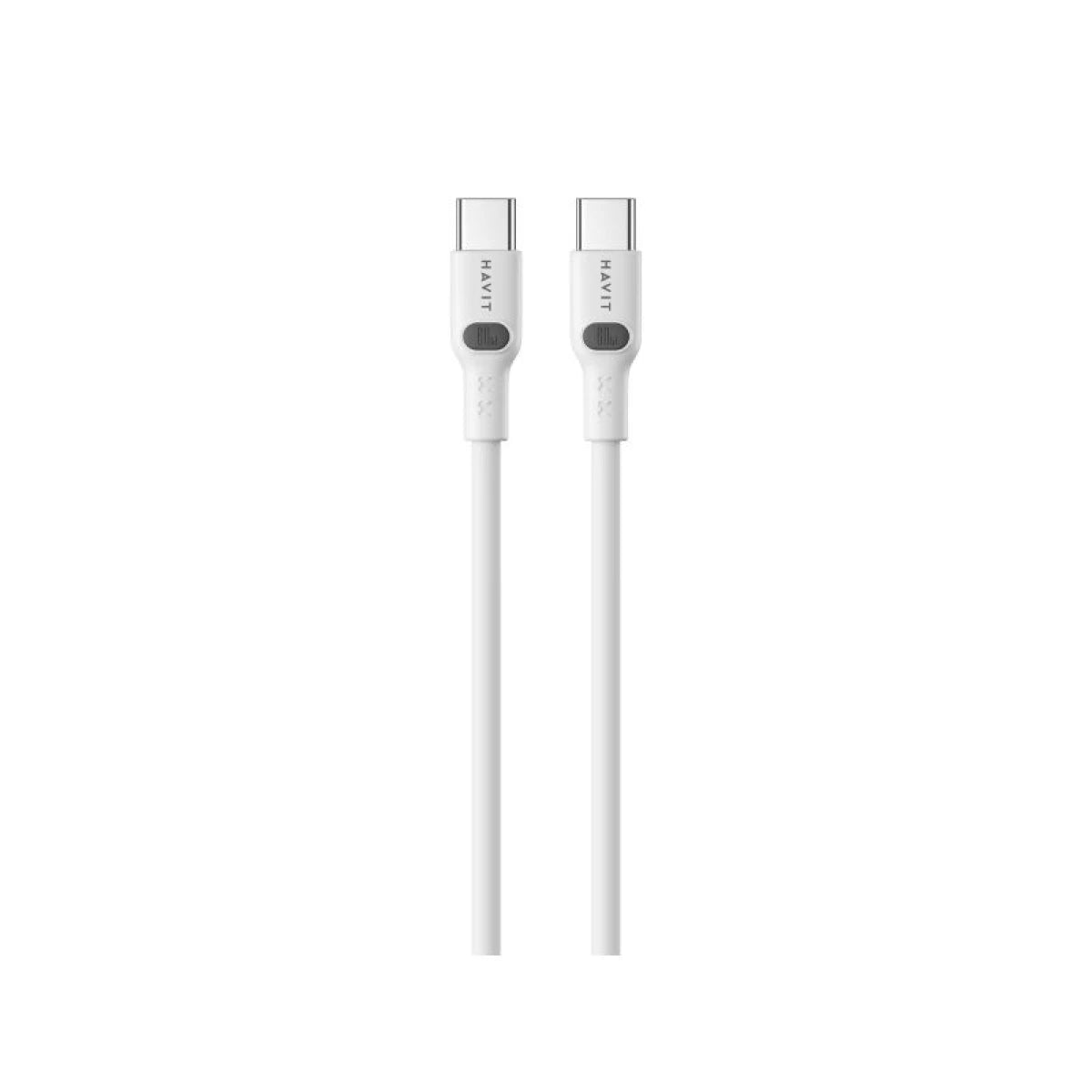 HAVIT CB6279 USB-C TO USB-C SILICONE WIRE CABLE 1.0M Flexible HAVIT CB6279 USB-C TO USB-C SILICONE WIRE CABLE 1.0M Flexible