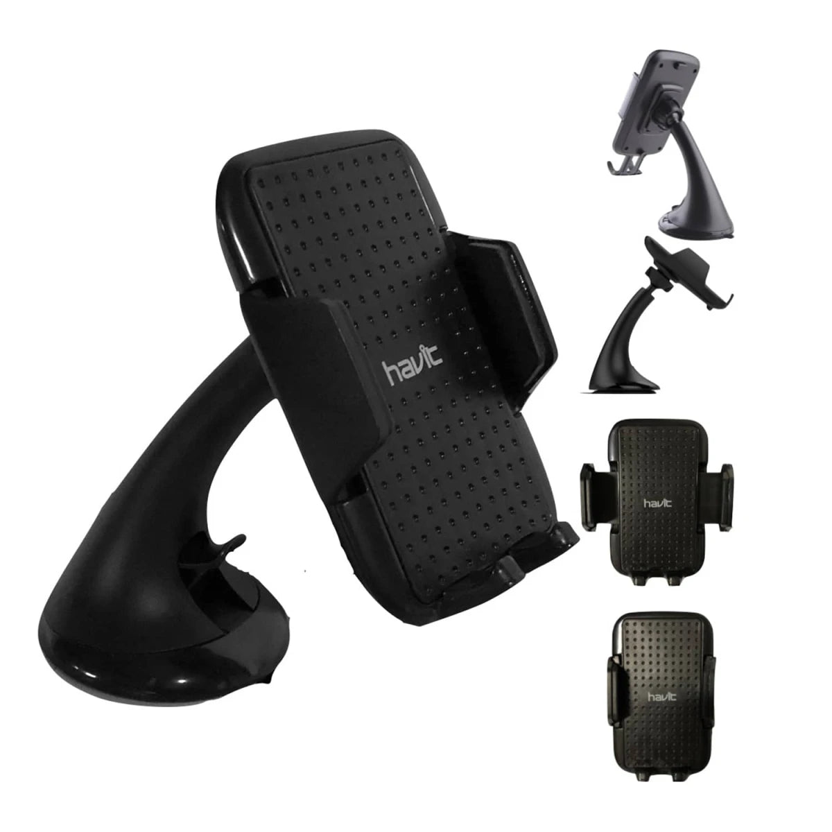 HAVIT Phone Holder H717 Car, 360 Rotation, Ultra Strong Section