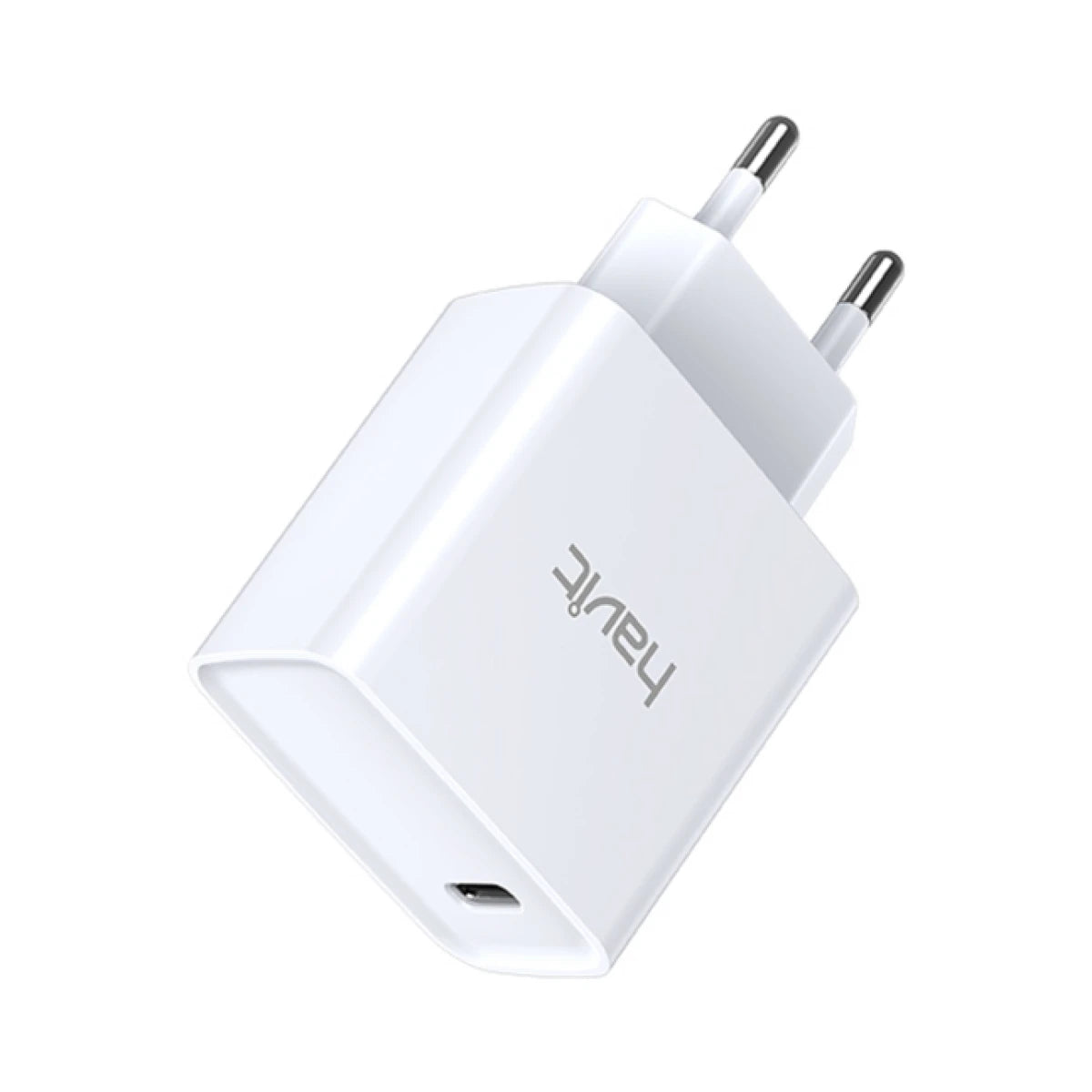 Havit UC110 PD20W Charge, USB-C Output, Fast Charging, Compact Design (White)