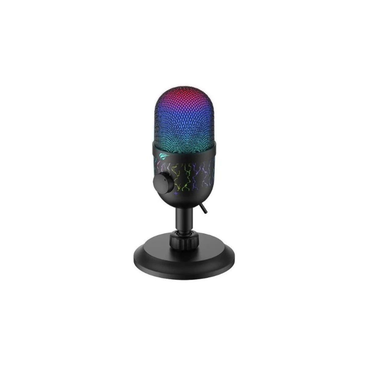 HAVIT GK52 Microphone Recording Live Microphone RGB lighting sleek design