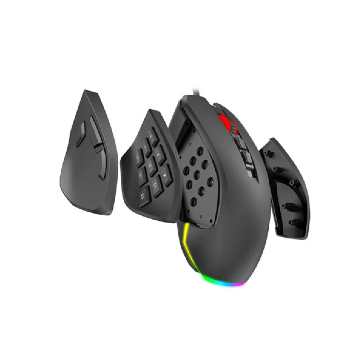 HAVIT MS900 RGB Backlit Programmable Gaming Mouse, USB, Adjustable DPI