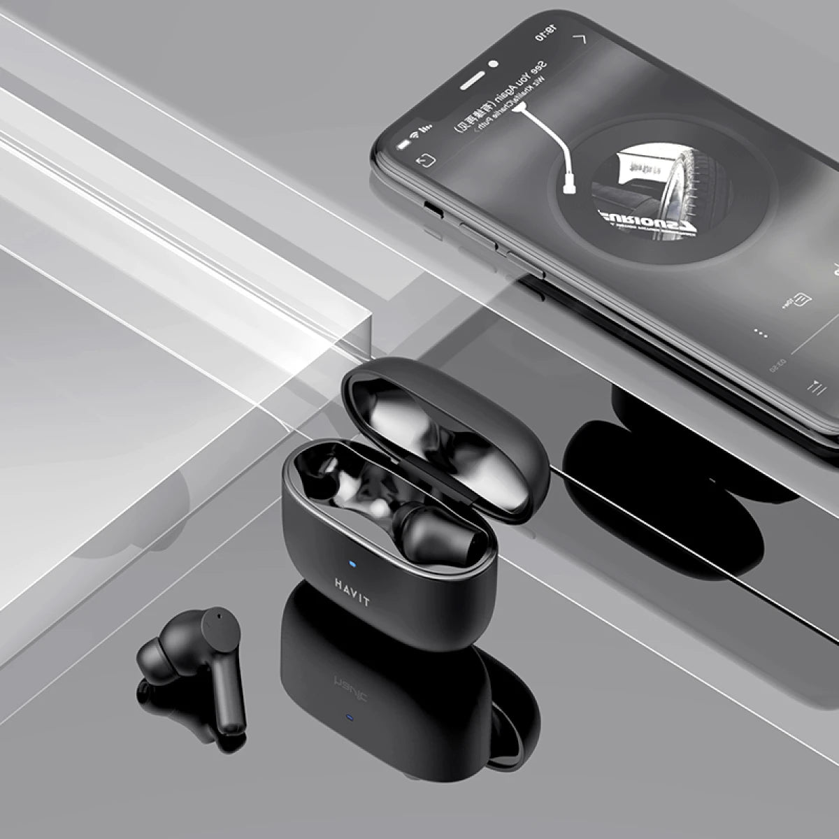 HAVIT TW958 Pro True Wireless Stereo Earbuds Active Noise Cancellation