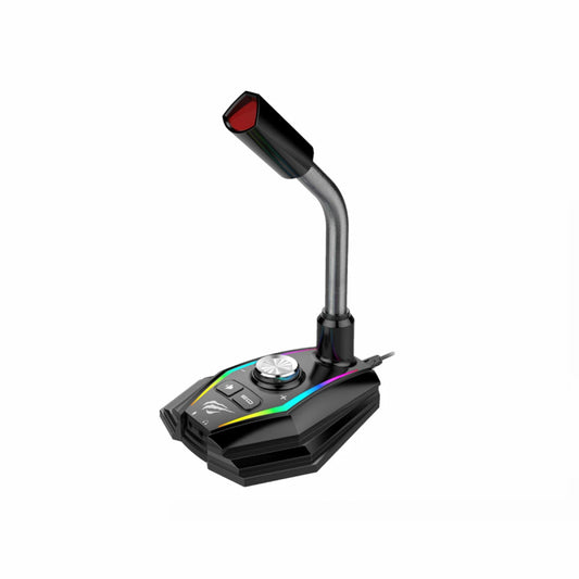 HAVIT Gaming Microphone GK56 RGB USB adjustable compact design