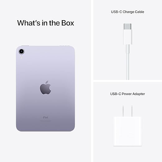 Apple iPad Mini (6th Generation 256GB Storage ) Purple Apple iPad Mini (6th Generation 256GB Storage ) Purple