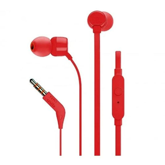 JBL Tune 110 Wired In-Ear Headphones with JBL Pure Bass Sound and Microphone
