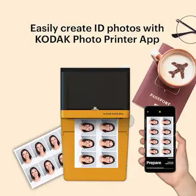 KODAK Dock Era Photo Printer 10 x 15 cm, 4PASS 8 Sheets Bluetooth KODAK Dock Era Photo Printer 10 x 15 cm, 4PASS 8 Sheets Bluetooth