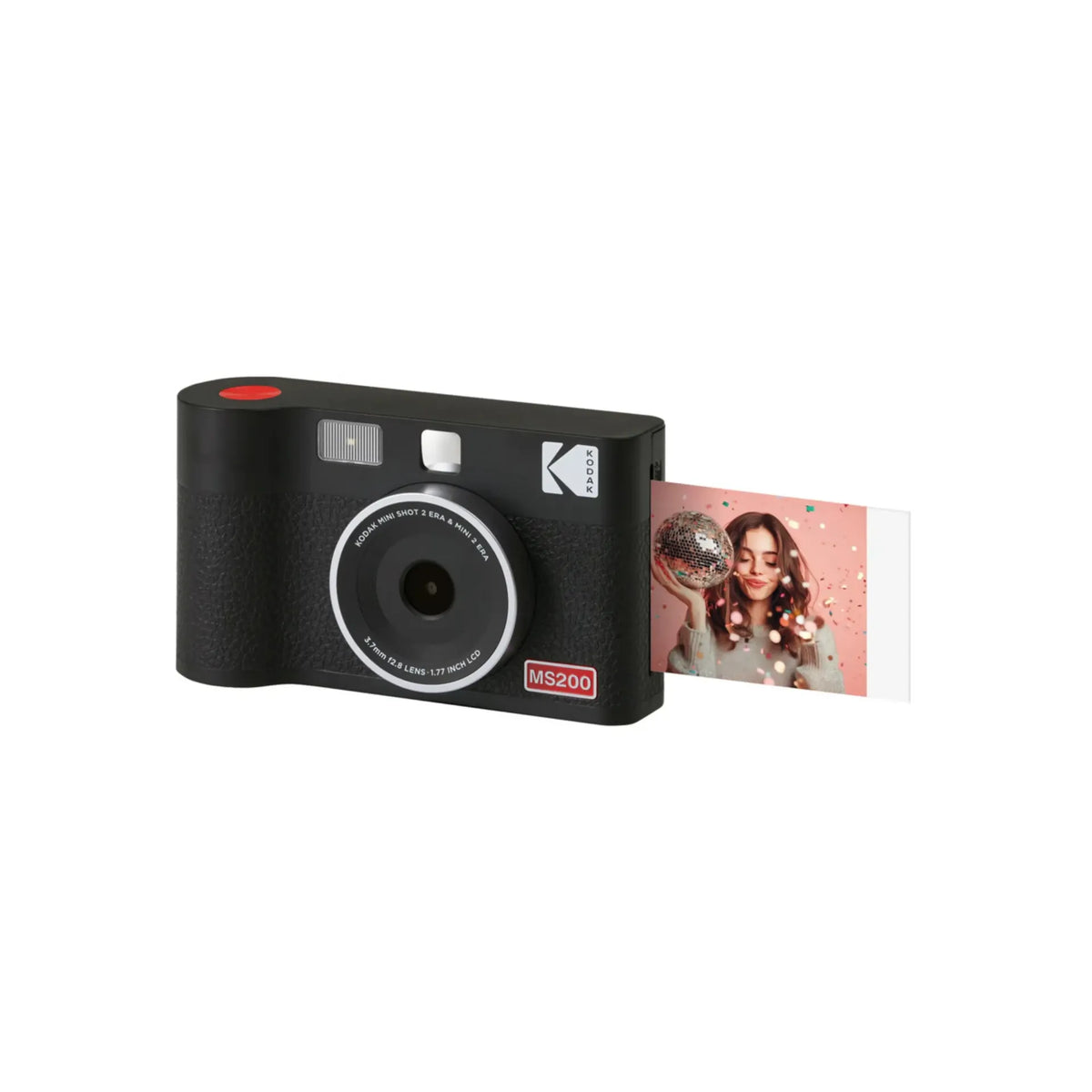 KODAK Mini Shot 2 Era Instant Camera and Photo Printer MS200 Black KODAK Mini Shot 2 Era Instant Camera and Photo Printer MS200 Black