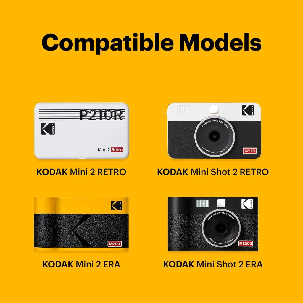 Kodak 4PASS Film Cartridge (2.1x3.4 inches) for Mini 2 Retro 30 Sheets Kodak 4PASS Film Cartridge (2.1x3.4 inches) for Mini 2 Retro 30 Sheets