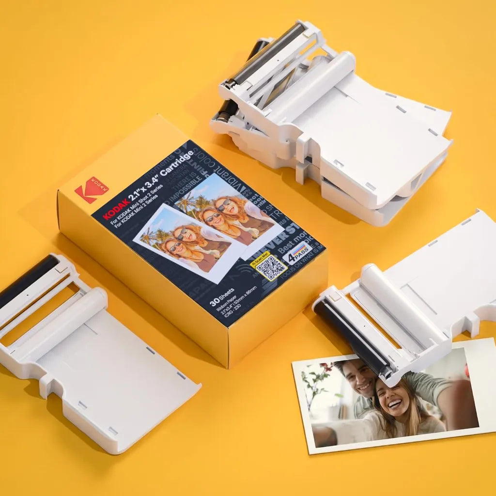 Kodak 4PASS Film Cartridge (2.1x3.4 inches) for Mini 2 Retro 30 Sheets Kodak 4PASS Film Cartridge (2.1x3.4 inches) for Mini 2 Retro 30 Sheets