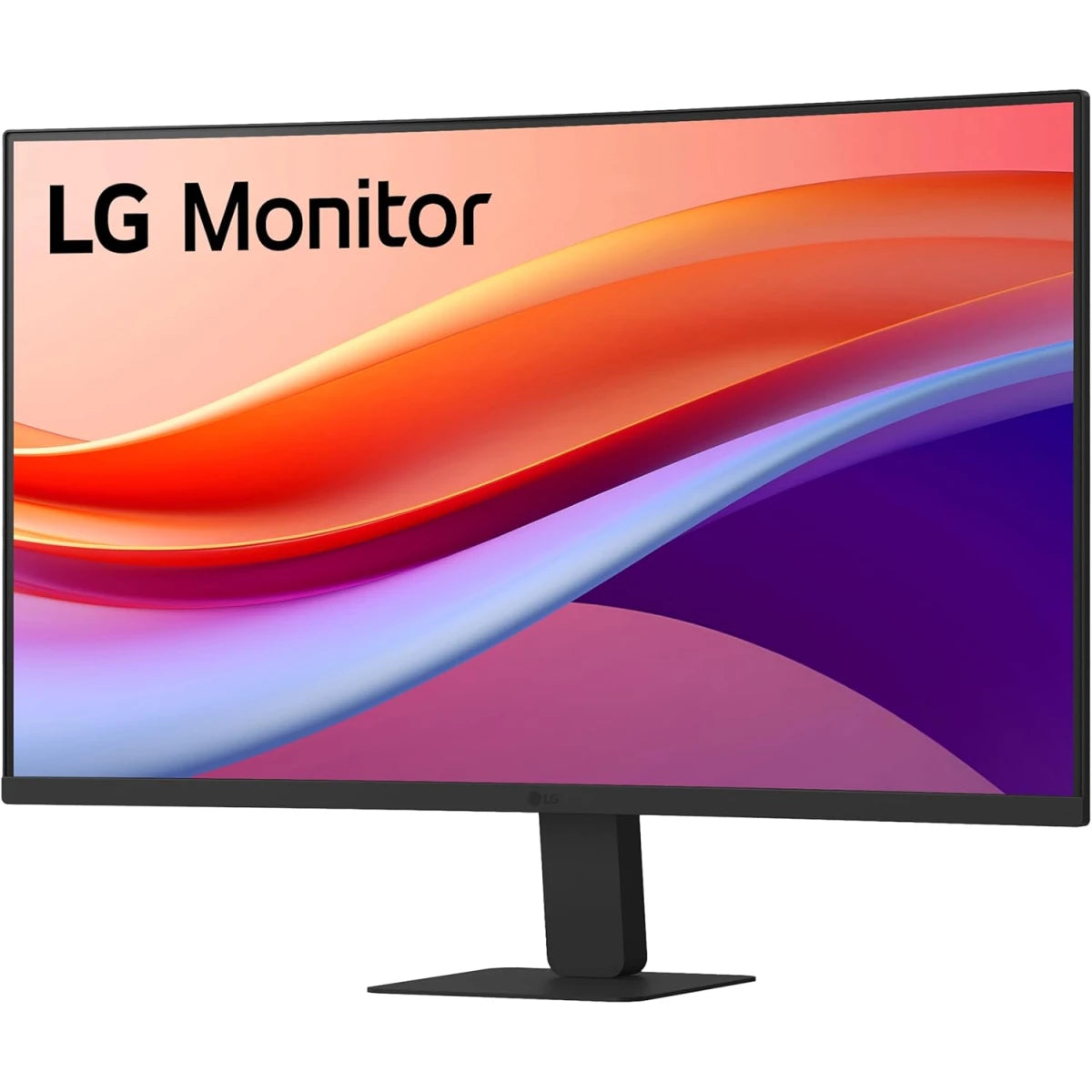 LG  27'' FHD curved monitor with 100Hz refresh rate and USB-C port 27U421A-B