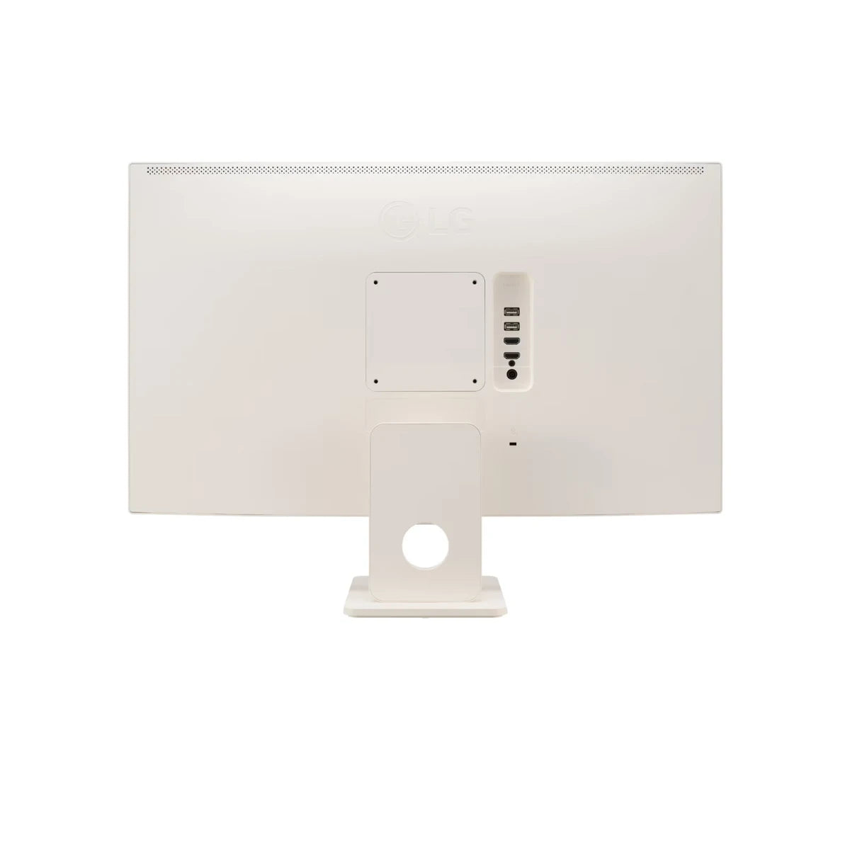 LG 27-Inch Smart Full HD IPS Monitor, Built-in Speaker Tilt Stand, White