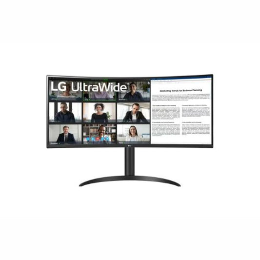LG 34" 34WR55QK-B Ultrawide WQHD HDR 10 100Hz Curved Monitor with Type-C