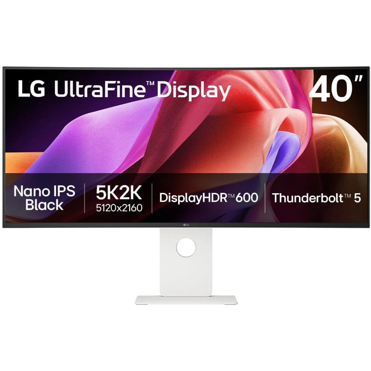 LG 40U990A-W 40" 5K2K Nano IPS Black Thunderbolt 5, 96W USB-C Charging