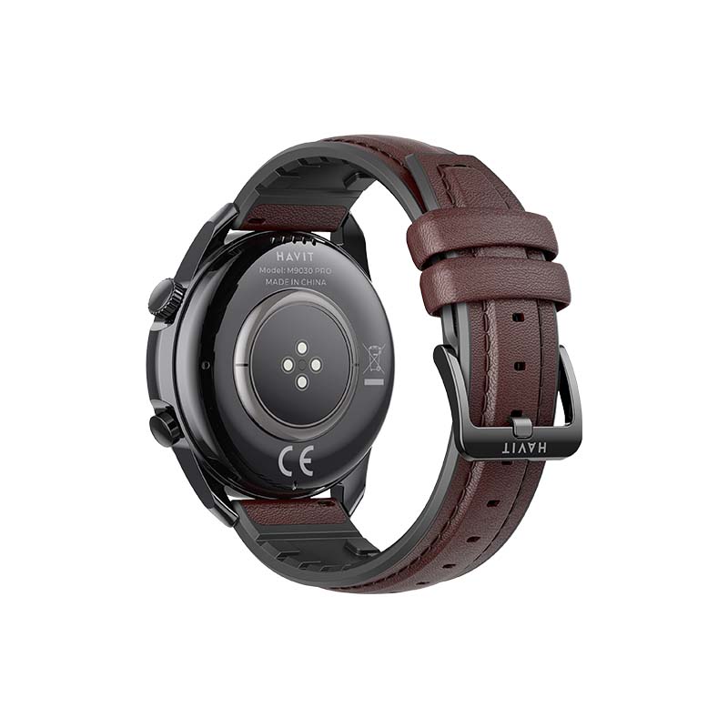 HAVIT M9030 PRO 24-Hour Life Assistant Smart Watch Brown