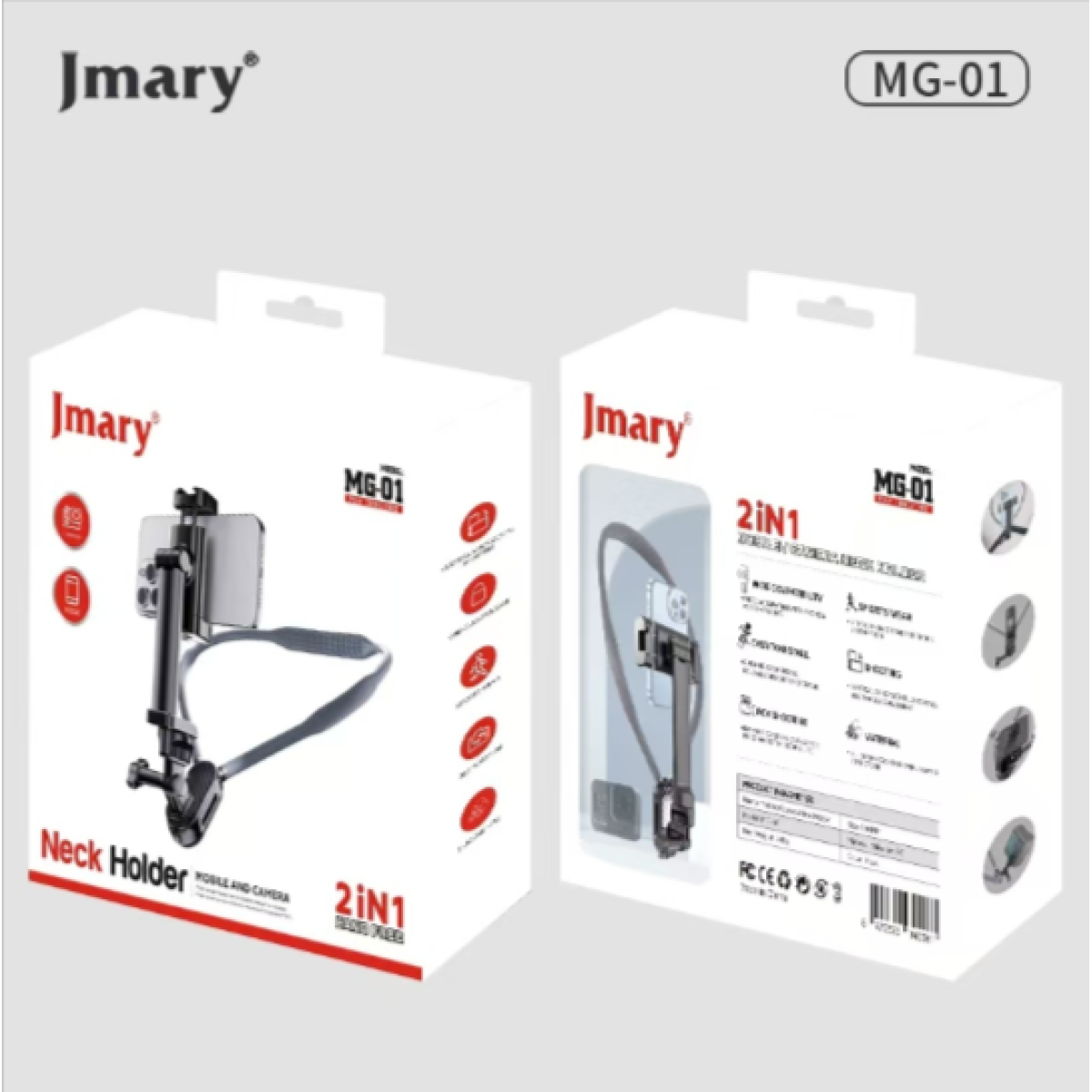 Jmary MG-01 Neck Holder for Mobile& Camera (Lock first-person)