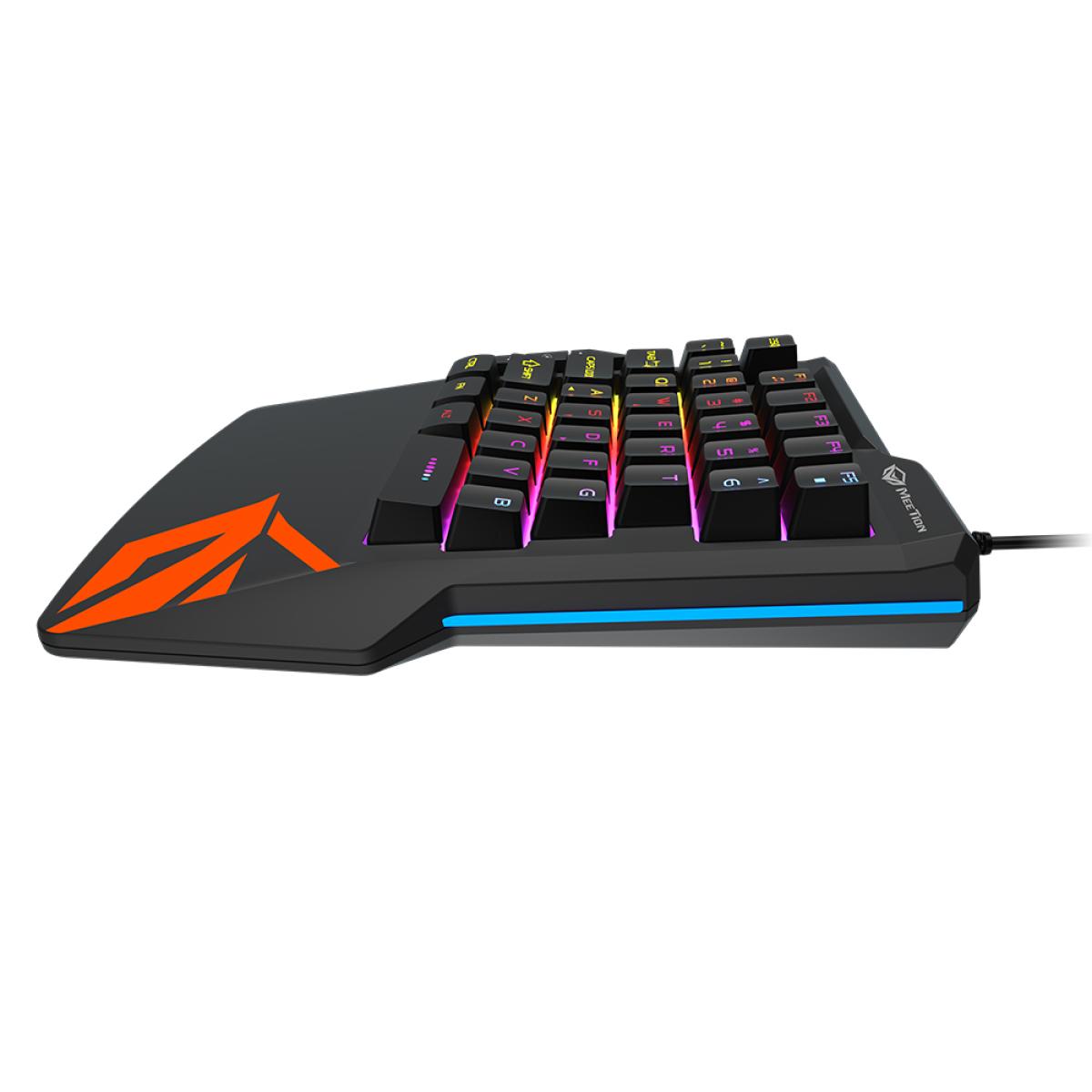 Meetion MT-KB015 Left One-Handed Gaming Keyboard, backlight, Classic original design