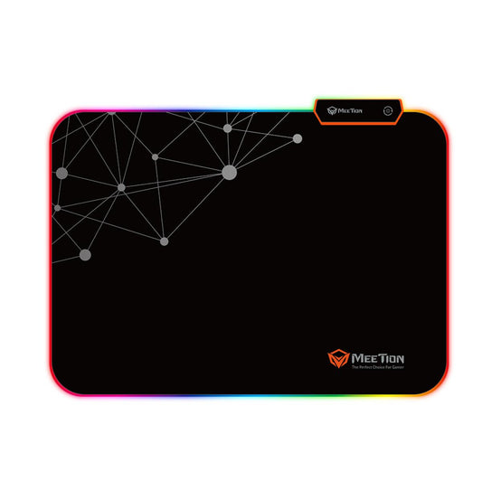 MeeTion MT-PD120 Rubber Led RGB Gaming Mouse Pad, USB Cable