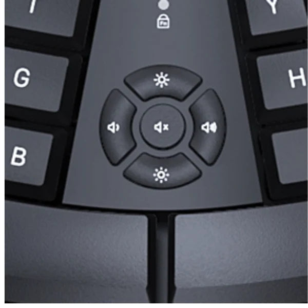 Meetion MT-DirectorC 2.4GHz Wireless Keyboard & Mouse Combo, Pillow Style