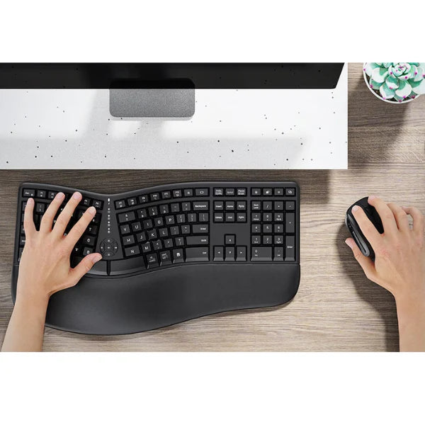 Meetion MT-DirectorC 2.4GHz Wireless Keyboard & Mouse Combo, Pillow Style