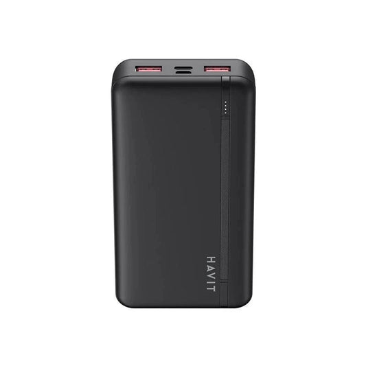 HAVIT PB92 Smart Portable Power Bank – 20,000mAh (Black)