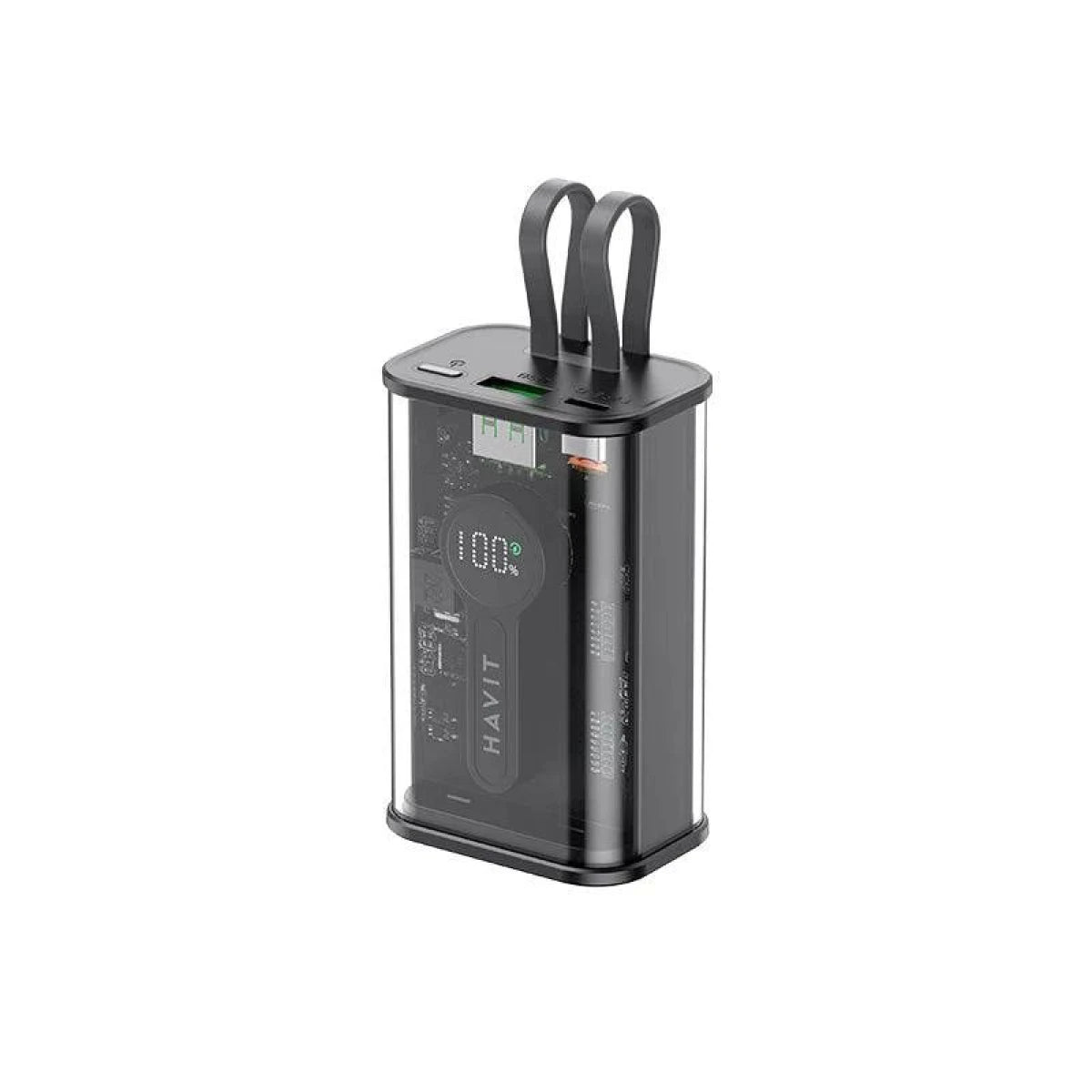 HAVIT PB94 Charge Power Bank 10,000mAh, Quick Charge, LED display (Black)