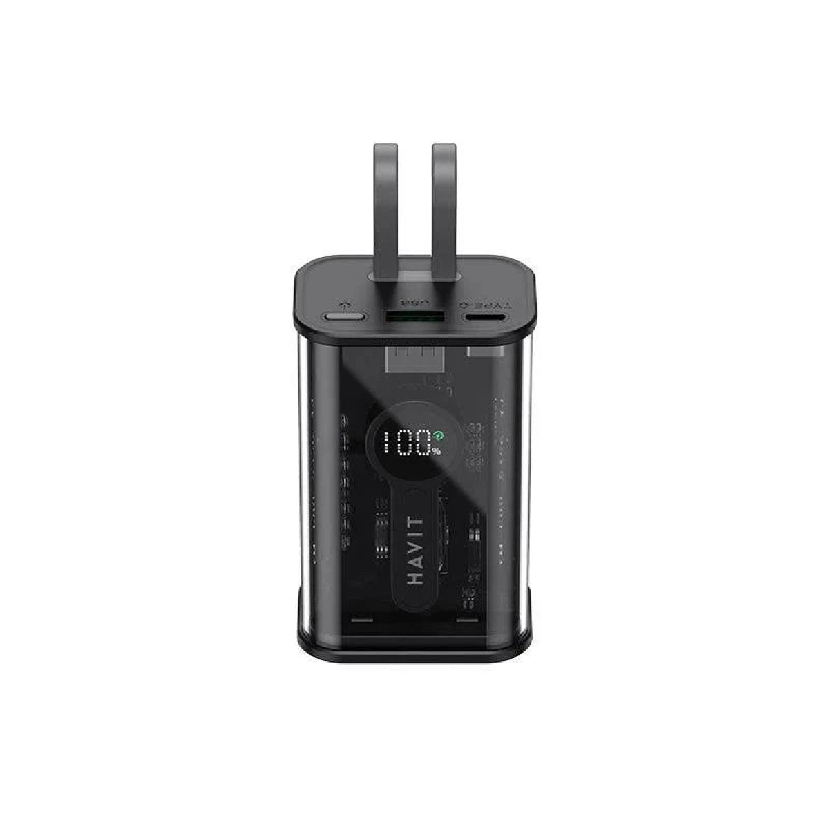HAVIT PB94 Charge Power Bank 10,000mAh, Quick Charge, LED display (Black)