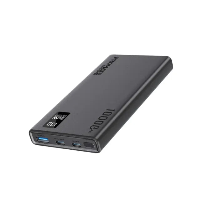 Promate Smart Charging 20W PD Dual USB-C /22.5W USB-A Power Bank BOLT-10PD Promate Smart Charging 20W PD Dual USB-C /22.5W USB-A Power Bank BOLT-10PD