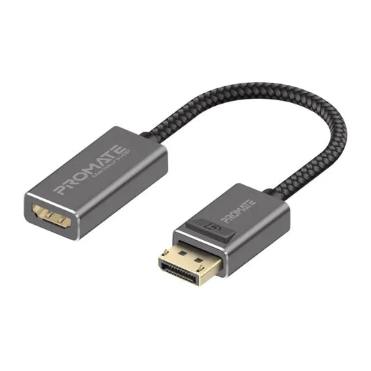 Promate MEDIALINK-DP, DisplayPort to Output Interface HDMI Adapter 4K@60Hz