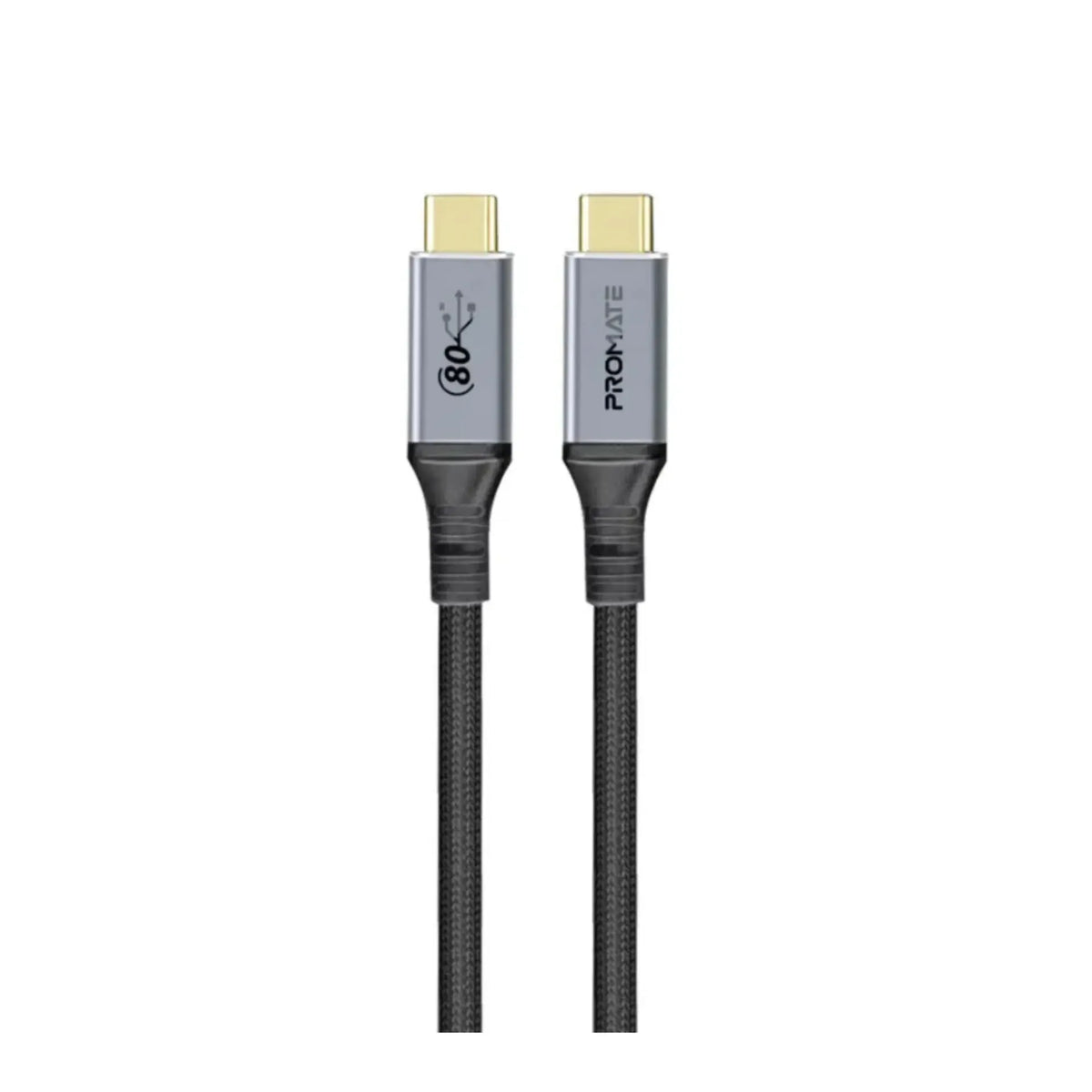 Promate Power through data ultimate USB4™ cable high-performance professionals, gamers Promate Power through data ultimate USB4™ cable high-performance professionals, gamers