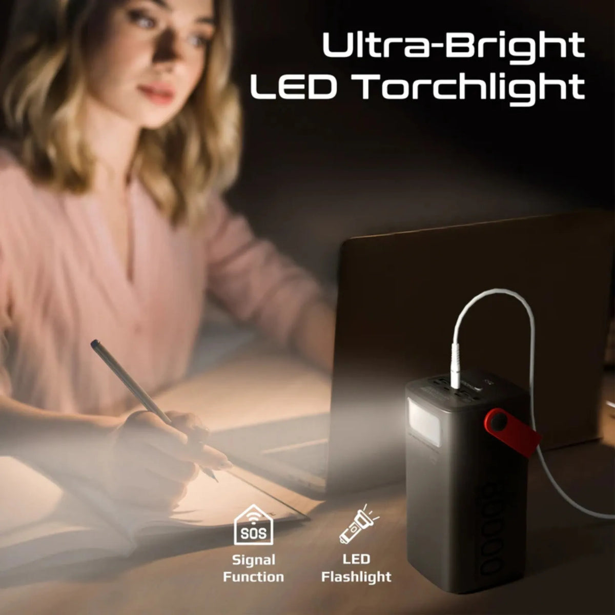 Promate 80000mAh High-Capacity 100W Ultra-Fast-Charging Power PowerMine-80Pro Promate 80000mAh High-Capacity 100W Ultra-Fast-Charging Power PowerMine-80Pro