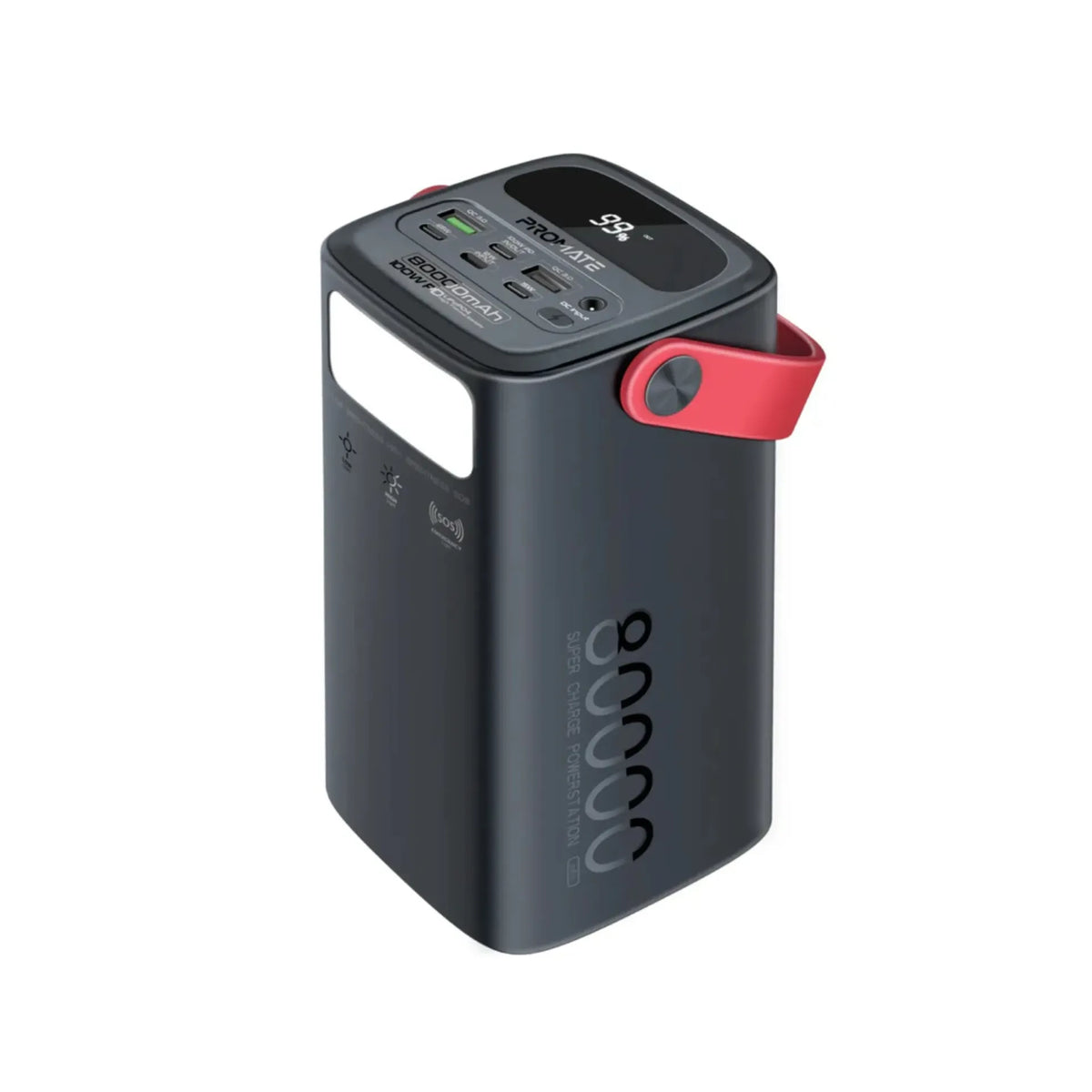 Promate 80000mAh High-Capacity 100W Ultra-Fast-Charging Power PowerMine-80Pro Promate 80000mAh High-Capacity 100W Ultra-Fast-Charging Power PowerMine-80Pro