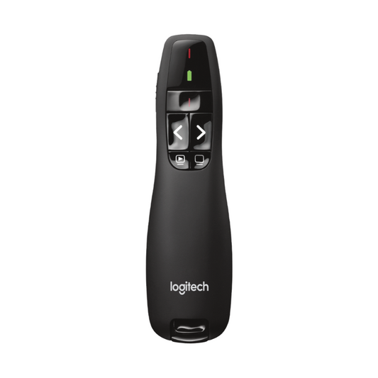 Logitech Wireless Presenter R400, Wireless Presentation Remote Clicker with Laser Pointer