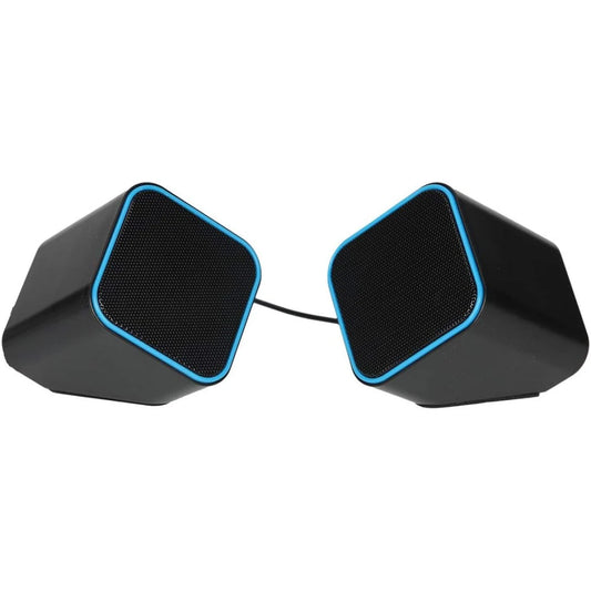 Havit PC Speakers HV-SK473 2.0 Channel USB Multimedia Stereo Sound System (Blue)