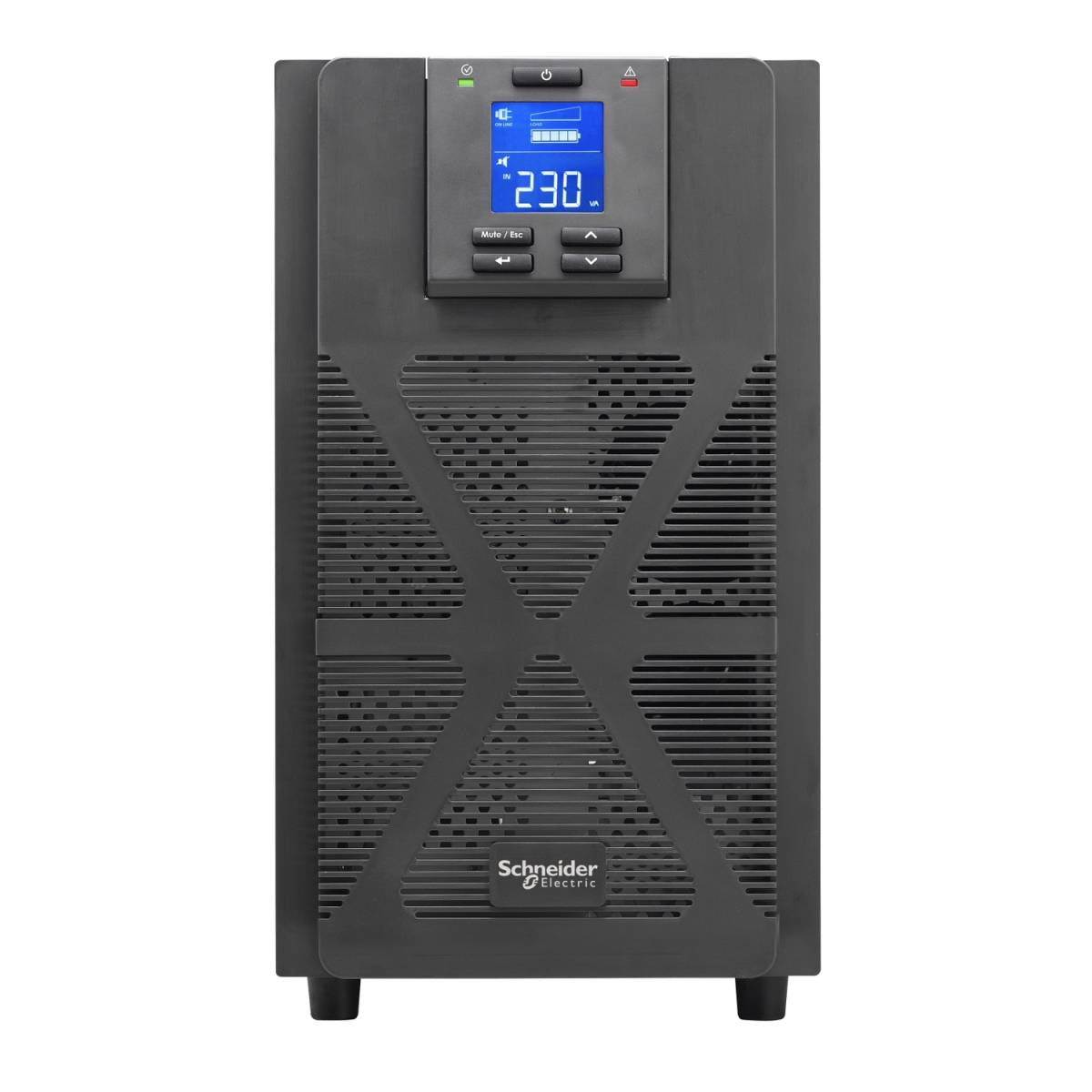 APC Easy UPS 1Phase On-Line, 3kVA, Tower, 230V Intelligent Card Slot, LCD (SRVS3KI)