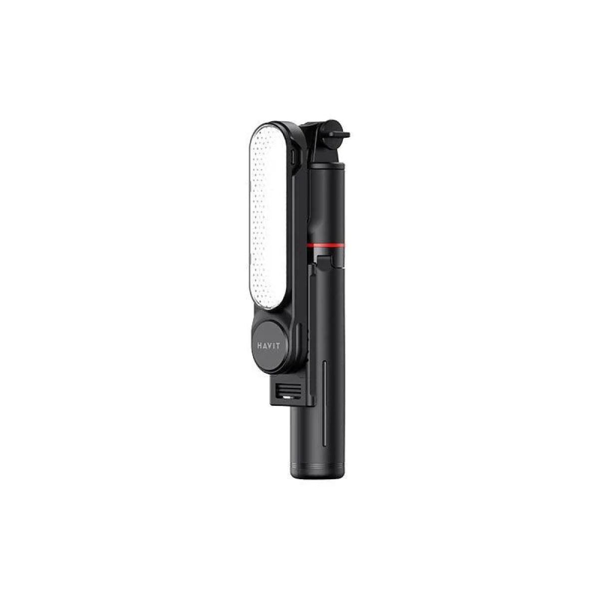 HAVIT Selfie Stick Tripod ST7600 6-in-1  with Bluetooth Remote – Black