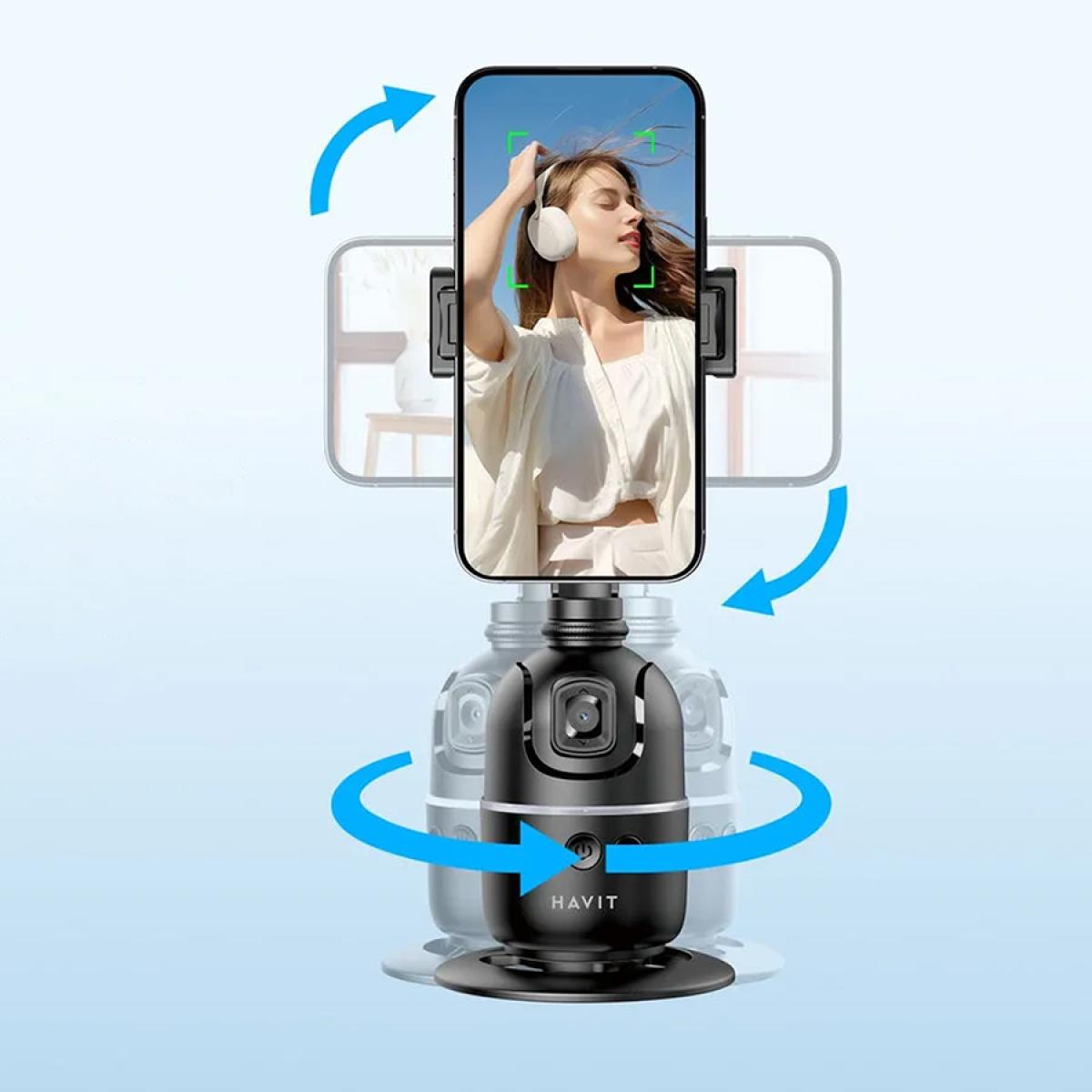 HAVIT Phone Holder ST7609 Auto Face Tracking for Selfies & Video HAVIT Phone Holder ST7609 Auto Face Tracking for Selfies & Video