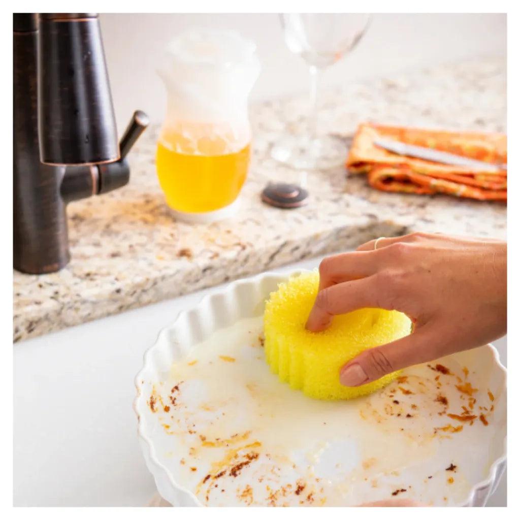 Scrub Daddy Original – Scratch-Free Dish Sponge FlexTexture® Foam Easy to Clean Scrub Daddy Original – Scratch-Free Dish Sponge FlexTexture® Foam Easy to Clean
