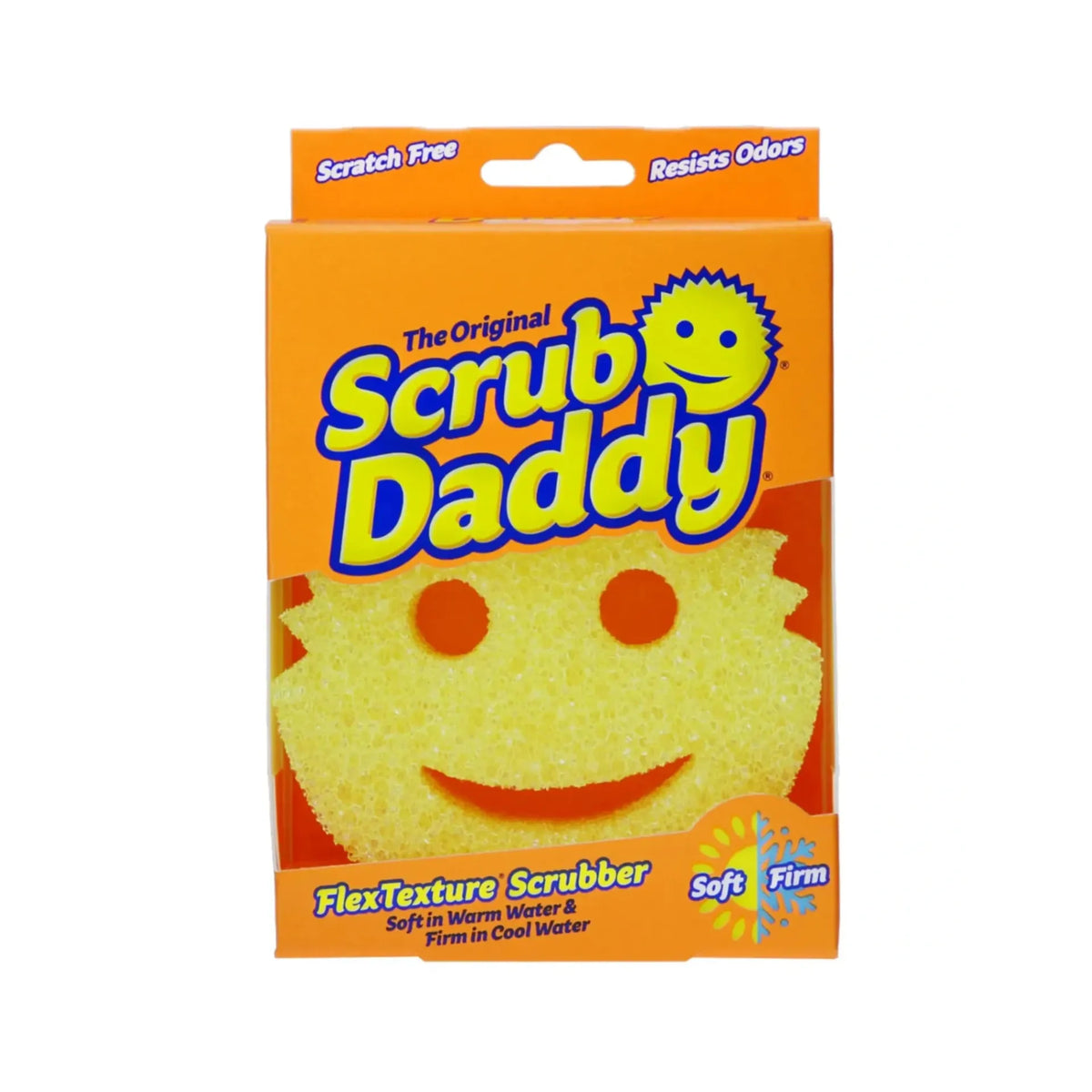 Scrub Daddy Original – Scratch-Free Dish Sponge FlexTexture® Foam Easy to Clean Scrub Daddy Original – Scratch-Free Dish Sponge FlexTexture® Foam Easy to Clean