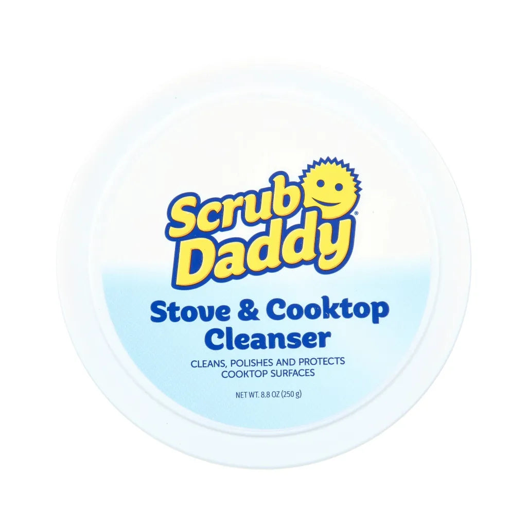 Scrub Daddy Stove & Cooktop Cleanser 250g, With Scrub Mommy Scrub Daddy Stove & Cooktop Cleanser 250g, With Scrub Mommy
