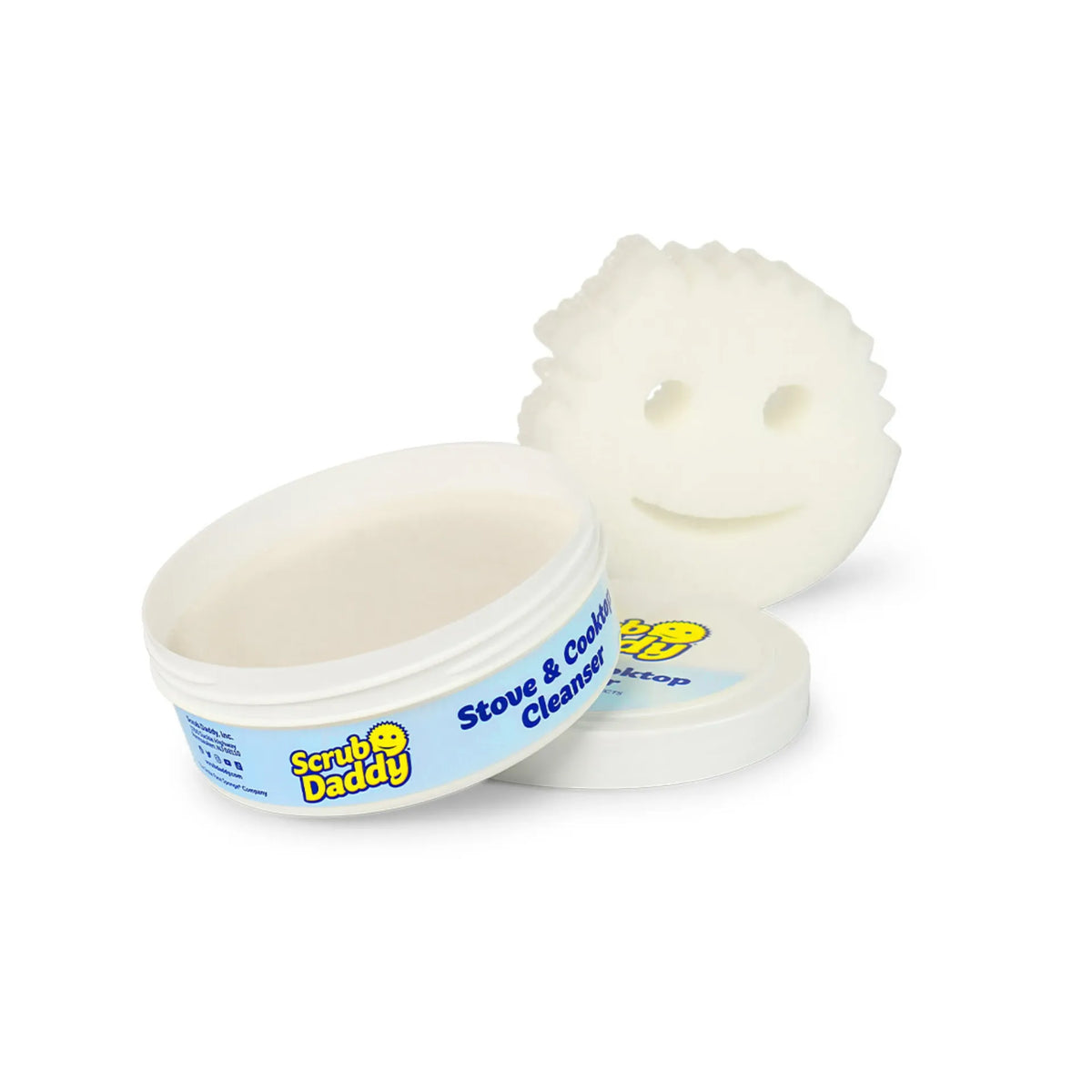 Scrub Daddy Stove & Cooktop Cleanser 250g, With Scrub Mommy Scrub Daddy Stove & Cooktop Cleanser 250g, With Scrub Mommy