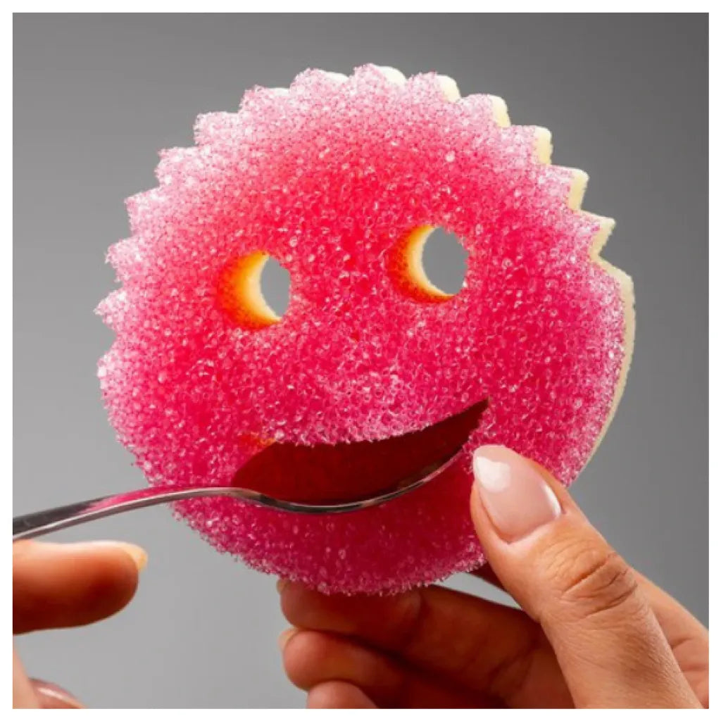 Scrub Daddy Scrub Mommy – Scratch-Free Dish Sponge FlexTexture® Foam Easy to Clean Scrub Daddy Scrub Mommy – Scratch-Free Dish Sponge FlexTexture® Foam Easy to Clean