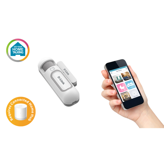 D-Link DCH-Z110 mydlink™ Home Door/Window Sensor 3-in-1 Sensor - 3V battery