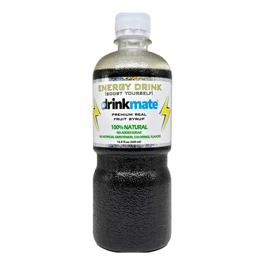 Drinkmate Premium Syrups | Zero Sugar Soda Mixes (Energy Drink, cola OR mojito)