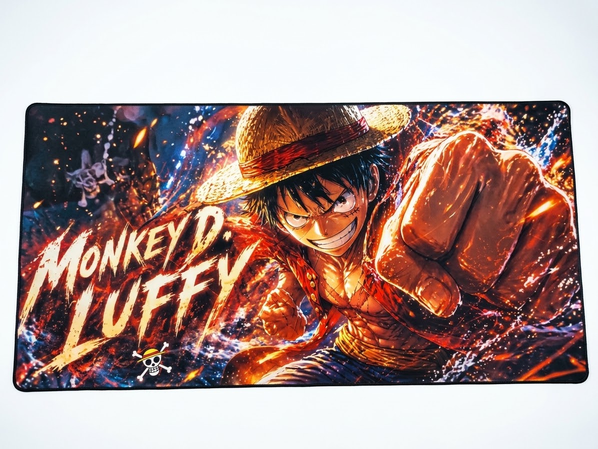 mousepad Monkey D. Luffy Anime Playmat  mousepads 9040cm High Quality