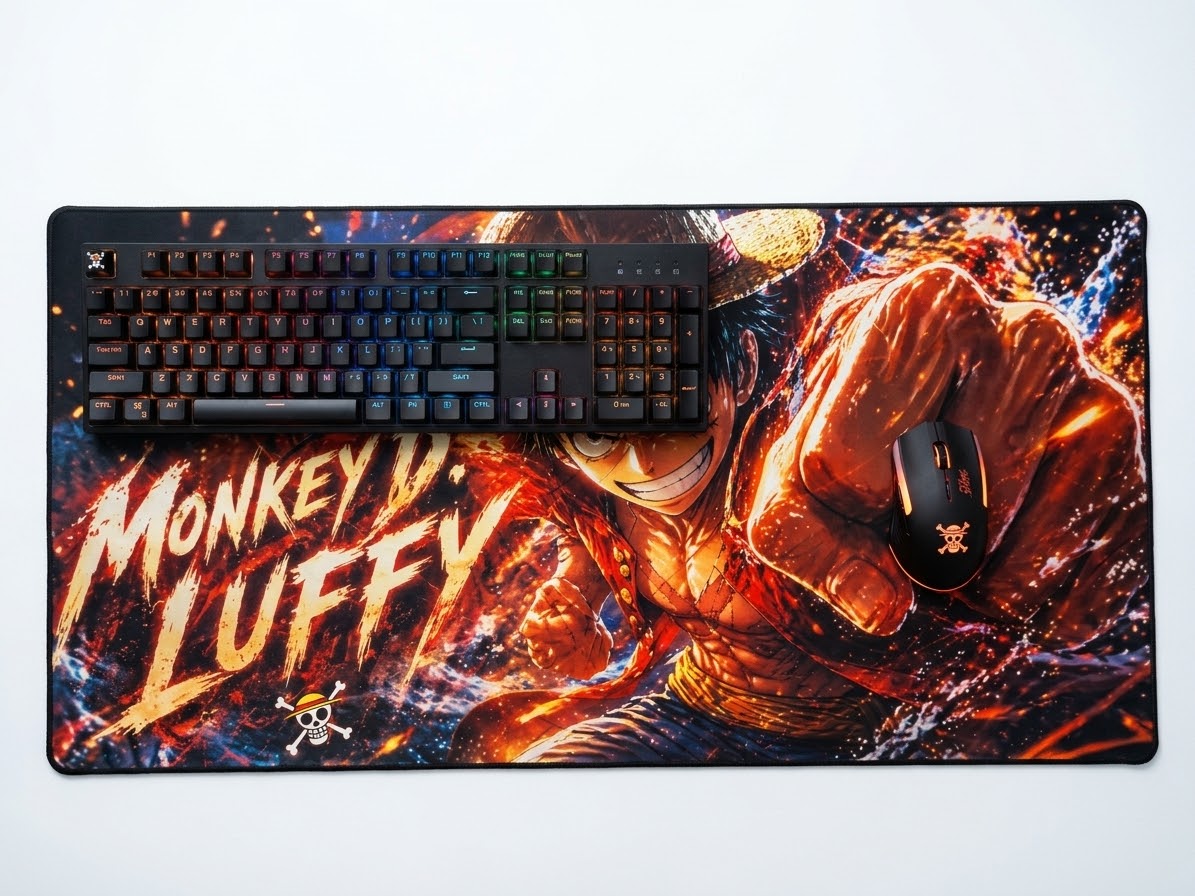 mousepad Monkey D. Luffy Anime Playmat  mousepads 9040cm High Quality