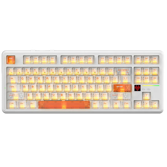 Attack Shark X87 Ultra is an upgraded 80% TKL (Tenkeyless) mechanical keyboard